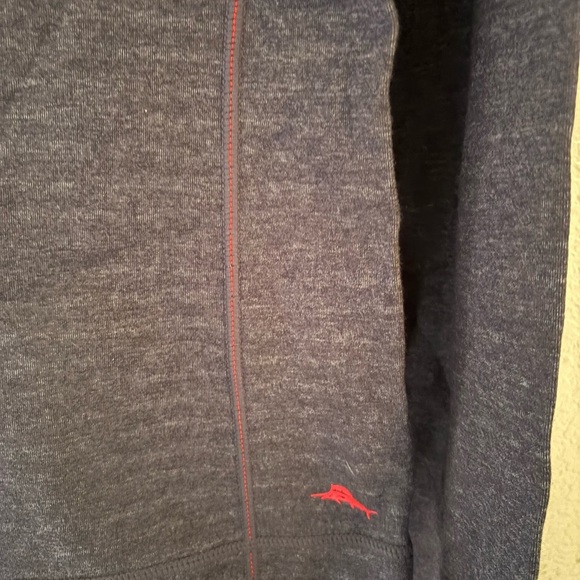 Tommy Bahama 😻Navy Patriots Hoodie reversible - Picture 8 of 9